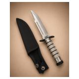 Maxam Military-Style Survival Knife with Sheath