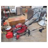 Craftsman 5.5 Lawn Mower and Gas Trimmer