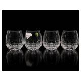 4 Waterford Crystal Tumblers