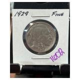 1929 Buffalo Nickel in Fine Condition