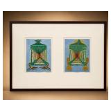 Treahna Hamm Signed Prints Pair, 1996