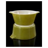 Pyrex Green Mixing Bowls, 1.5 qt & 2.5 qt