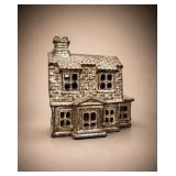 A.C. Williams Cast Iron Colonial House Bank