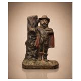 Antique Cast Iron Captain Kidd Coin Bank