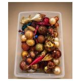 Glass Christmas Ornaments Lot