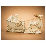 Mikasa Fine Porcelain Santa with Sleigh