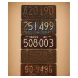 1920sï¿½1940s License Plates