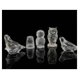 Federal and More Pressed Glass Animal Figurines