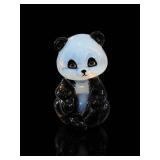 Fenton Glass Limited-Edition Panda Bear Figurine