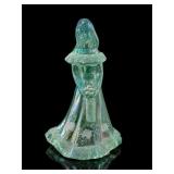 Fenton Bridesmaid Doll, Iridescent Aqua Green