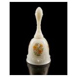 Fenton Custard Glass Ovaltine Dinner Bell