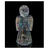 Fenton Iridescent Carnival Glass Angel Figurine