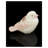 Fenton Rosalene Glass Sparrow Figurine