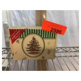 Spode Christmas Tree Double Deck Playing Card