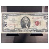 1963 United States $2 Red Seal Note