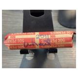 Roll of Wheat Pennies, 50 Coins