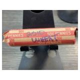 Wrapped Roll of Wheat Pennies, 50Â¢