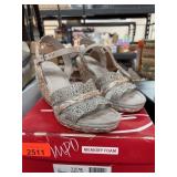 IMPO Simply Tau Wedge Sandals Size 7.5 M