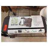 Cuisinart 13 Piece Wooden Handle Grill Set