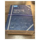 8 Empty Coin Collection Albums