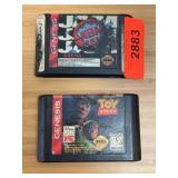 NBA Jam and Toy Story Sega Genesis Cartridges