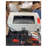 HP LaserJet Pro M15w Printer Powers