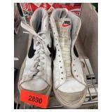 Nike Blazer Mid White Black Sneakers Size 7