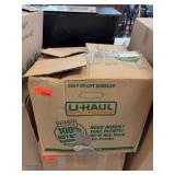 Clothing in U-Haul Box