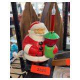 Santa Claus Blow Mold With Bubble Light