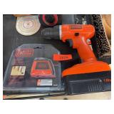 BLACK+DECKER 18V Drill and Laser Level Set