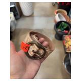 Lucky Brand Leather Belt, Size Small