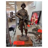 Operation Desert Storm Bronze Soldier Statue