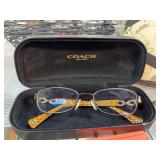 Coach Prescription Glasses with Case
