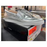 Nine West Silver Slip-On Sneakers 7.5M