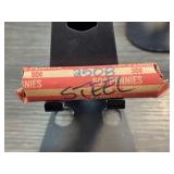 Roll of Steel Pennies, 50 Cents Face Value