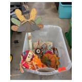 Fall Decor and Tableware Lot