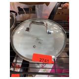 Berndes Aluminum Frypan With Glass Lid
