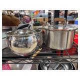Mauviel Stainless Steel Saucepan Set