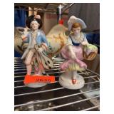Occupied Japan Porcelain Figurines Pair
