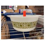 Pyrex 474-B Casserole Dish Autumn Floral