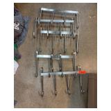 Six Metal Over Door Hangers