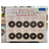 Chinese Qing Dynasty Coin Set 1644-1911