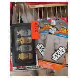 Harry Potter Bookmarks and Star Wars Keychain