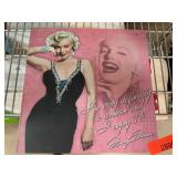 Marilyn Monroe Metal Wall Art Plaque