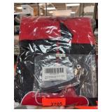 Adult Red and Black Letterman Jacket XL
