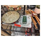 Kitchen Lot: Bowls, Plate, Spatulas, Etc