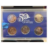 2000 U.S. Mint 50 State Quarters Proof Set