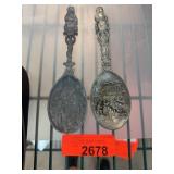 Cast Metal Figural Collector Spoons