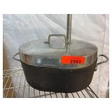 Magnalite GHC 12-Inch Oval Roaster with Lid