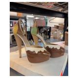 Charlotte Olympia Patent Leather Platform Heels 38